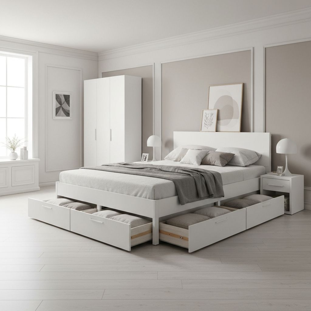 Premium MDF Storage Bed