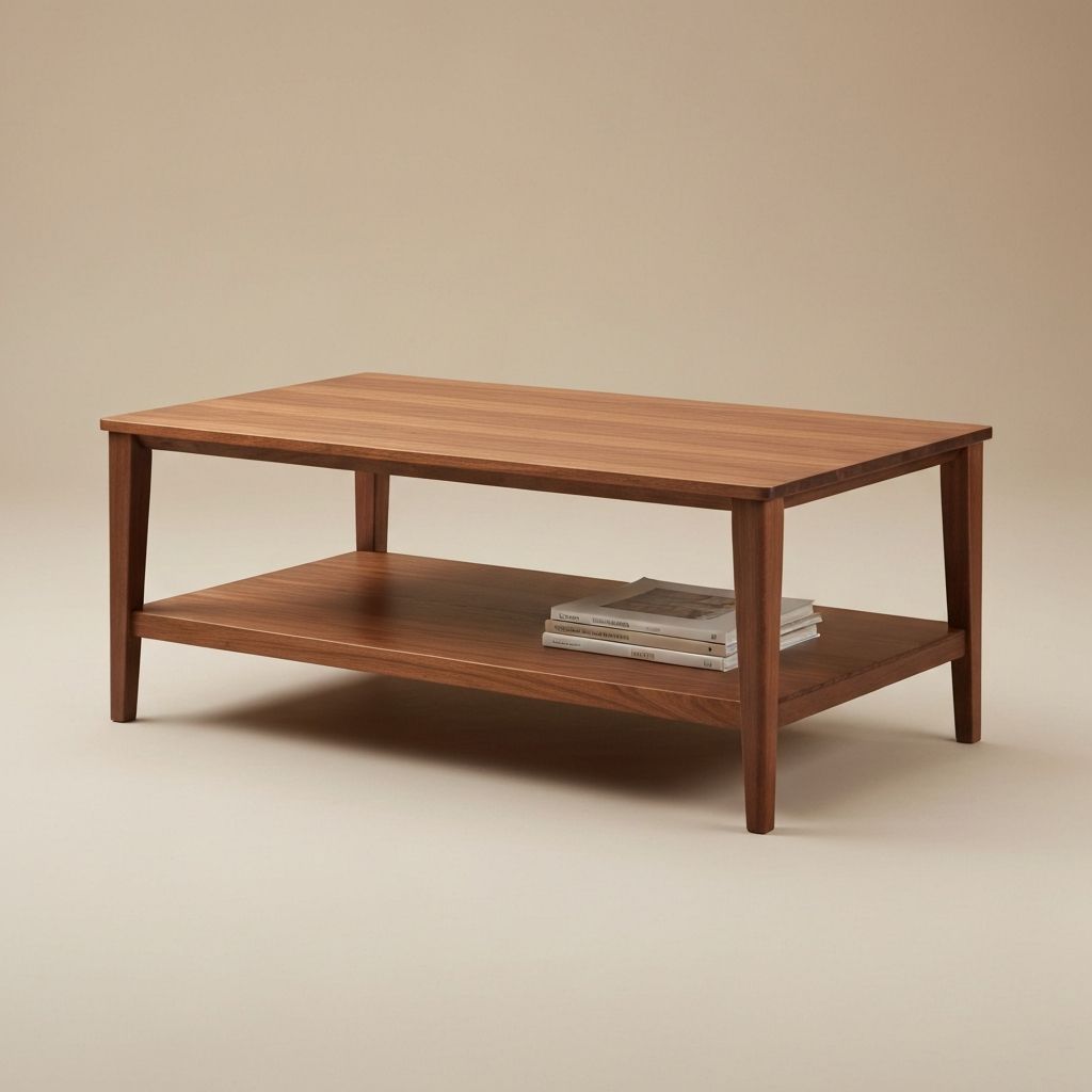 Solid Wood Coffee Table